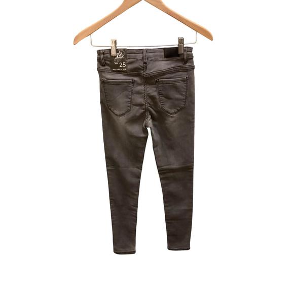 NEW FUNKY SOUL women's high rise jean in grey - Picture 2 of 2